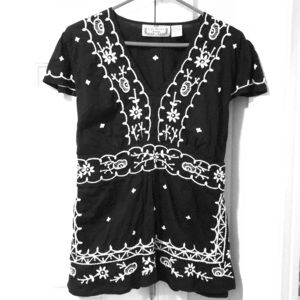 Cotton Embroidered Blouse